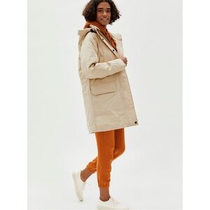 Everlane ReNew Military Parka in Cashew